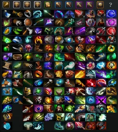 2025年dota装备位置　dota最新装备