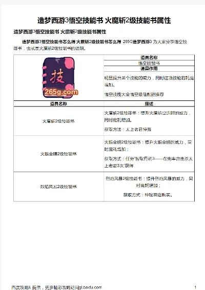 2025年造梦西游3技能书在哪　造梦西游3技能书怎么获得