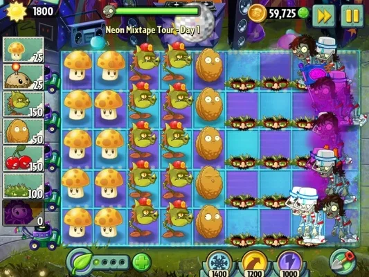 植物僵尸2怎么打图解-植物僵尸打法攻略